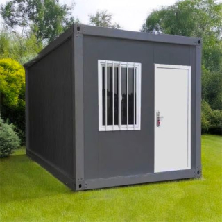 Kontejner RAL 7016 rovná střecha 6x3 m šedý